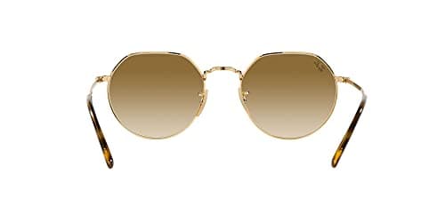 Ray-Ban RB3565 JACK 001/51 RB3565 Sunglasses Gold 145mm Unisex 7