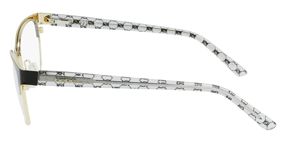Bebe BB5196 001 Eyeglasses Jet 52mm Women 3