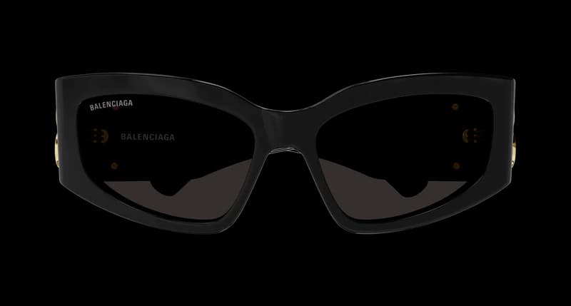 Balenciaga BB0321S 002 Sunglasses Black 57mm Women 2