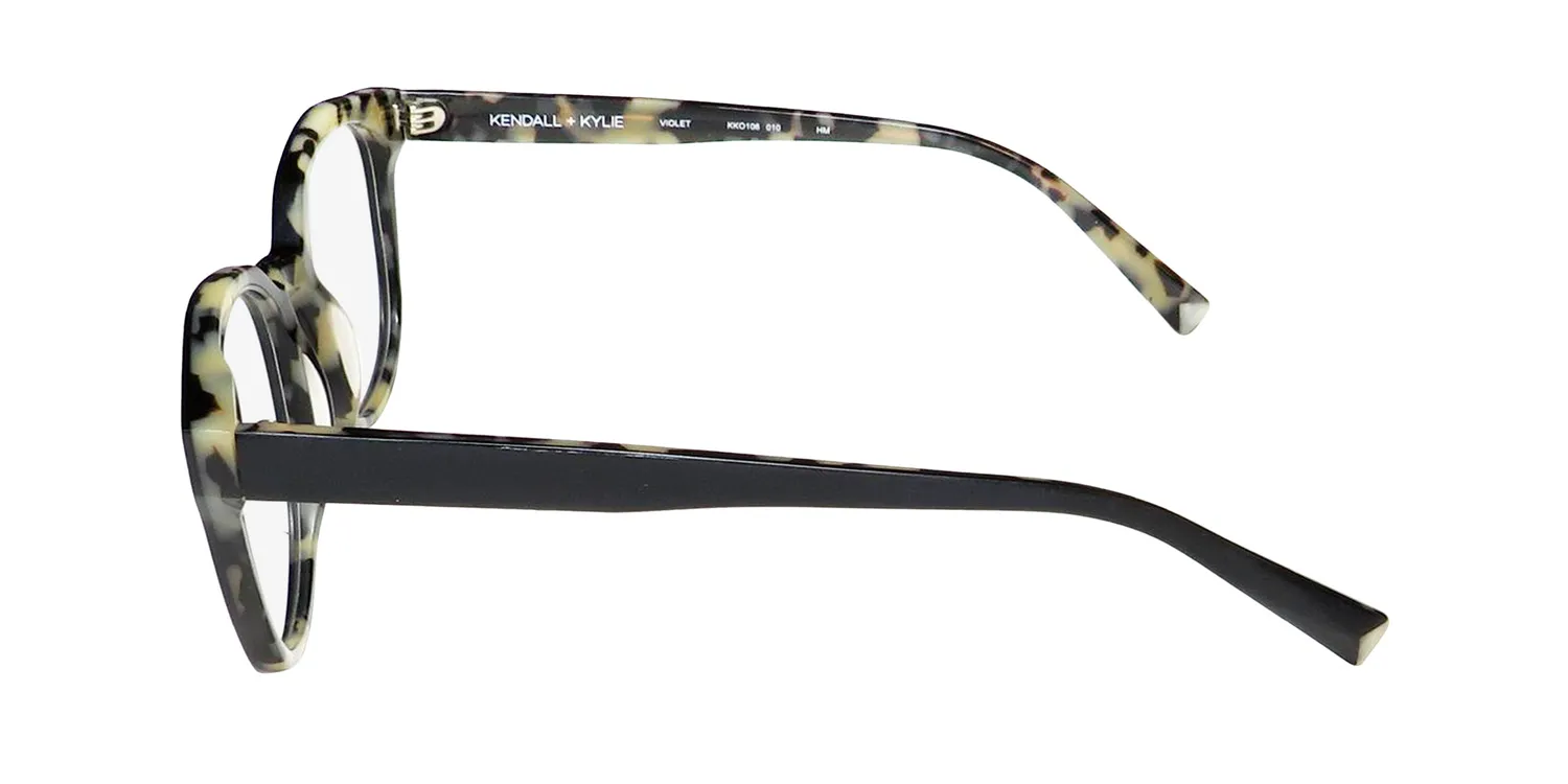 Kendall + Kylie Kko106 Violet 010 Eyeglasses Black 51mm 4