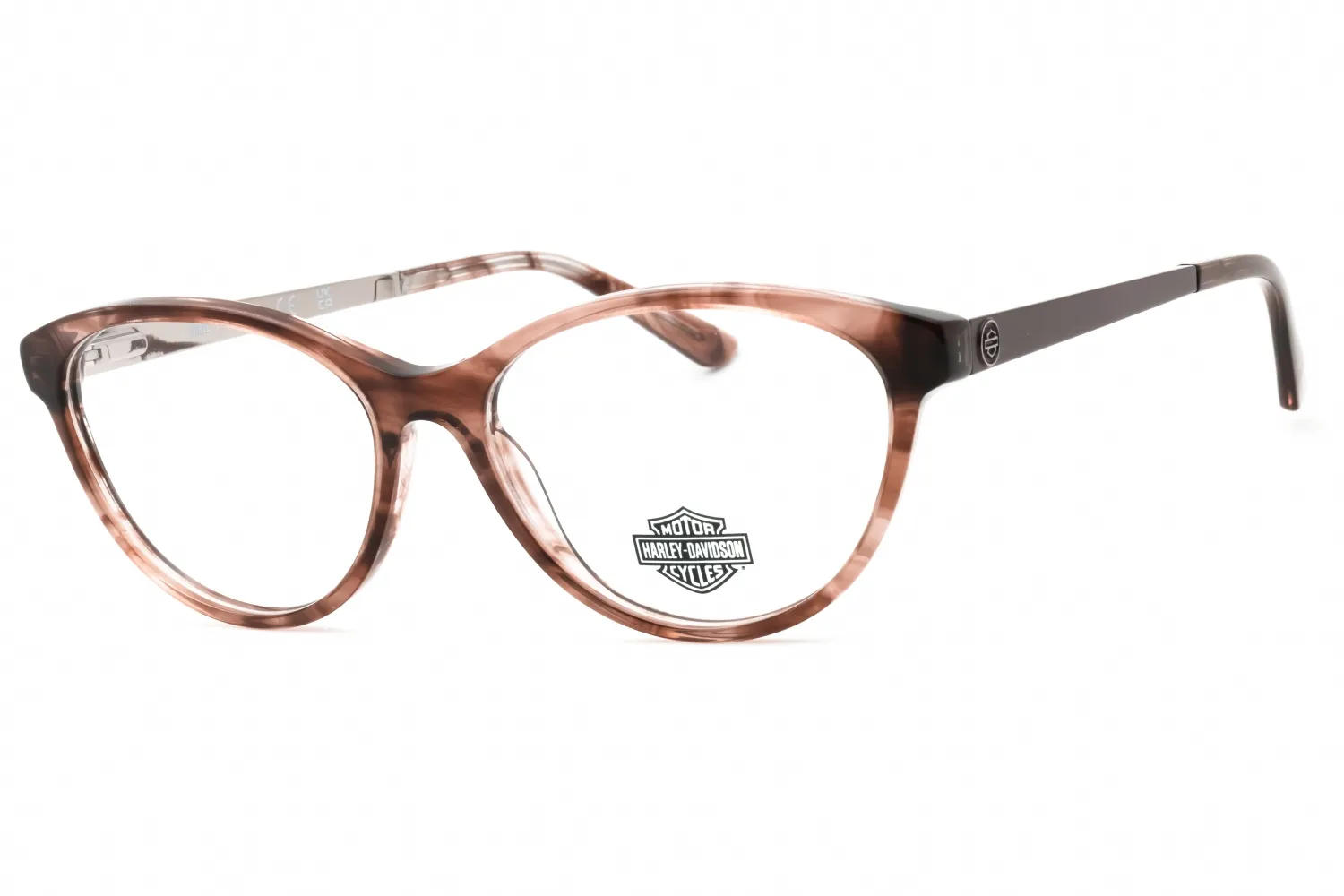 Harley Davidson HD0570 081 Eyeglasses Shiny Violet 53mm Women