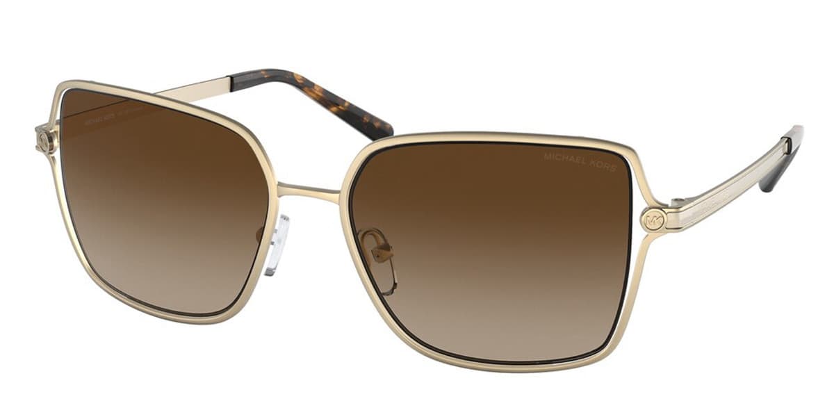 Michael Kors MK1087 Cancun 101413 MK1087 CANCUN Sunglasses Gold 140mm Women