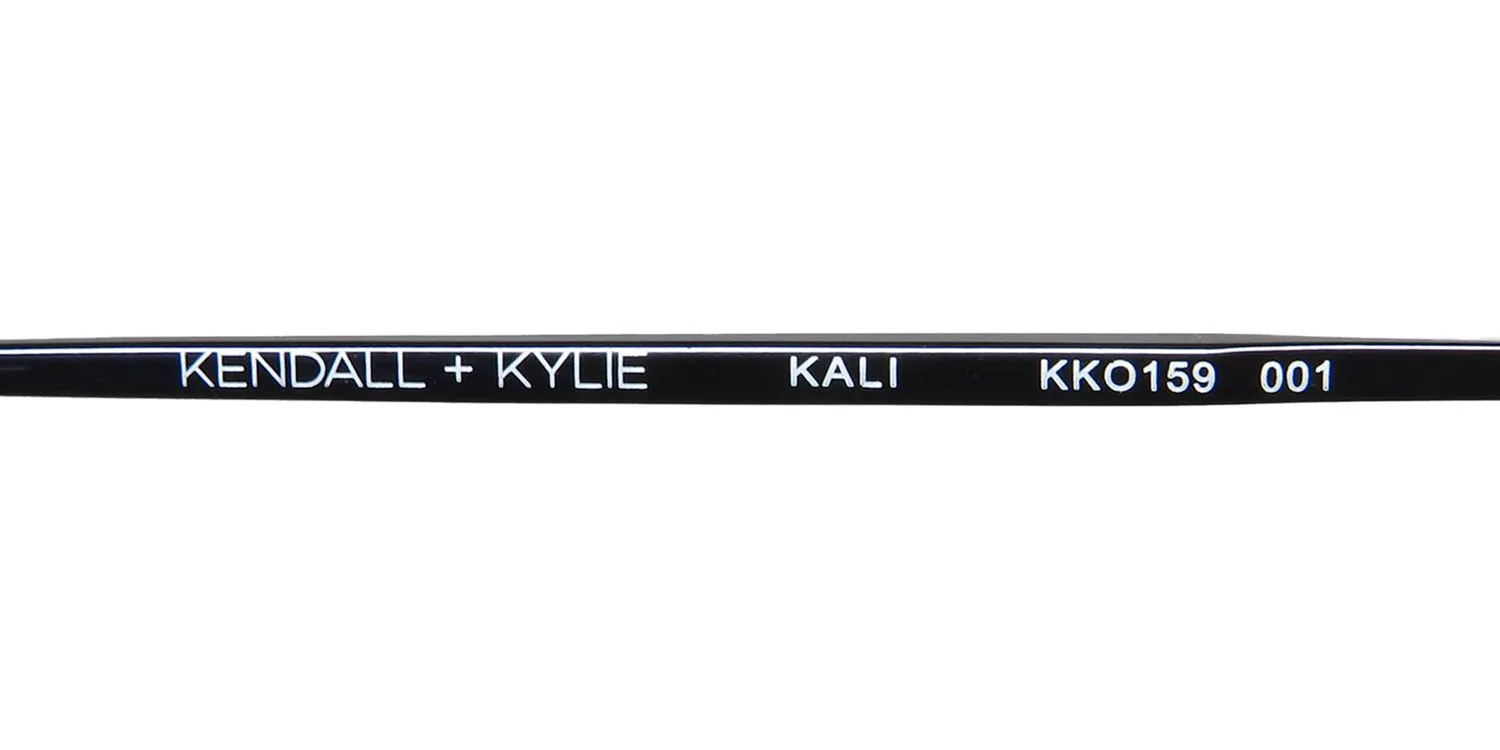 Kendall + Kylie Kko159 Kali 001 Eyeglasses Black 53mm 7