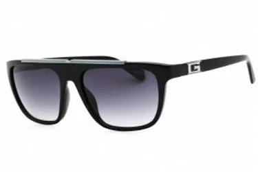 Guess GU00122 01B Sunglasses Shiny Black 57mm