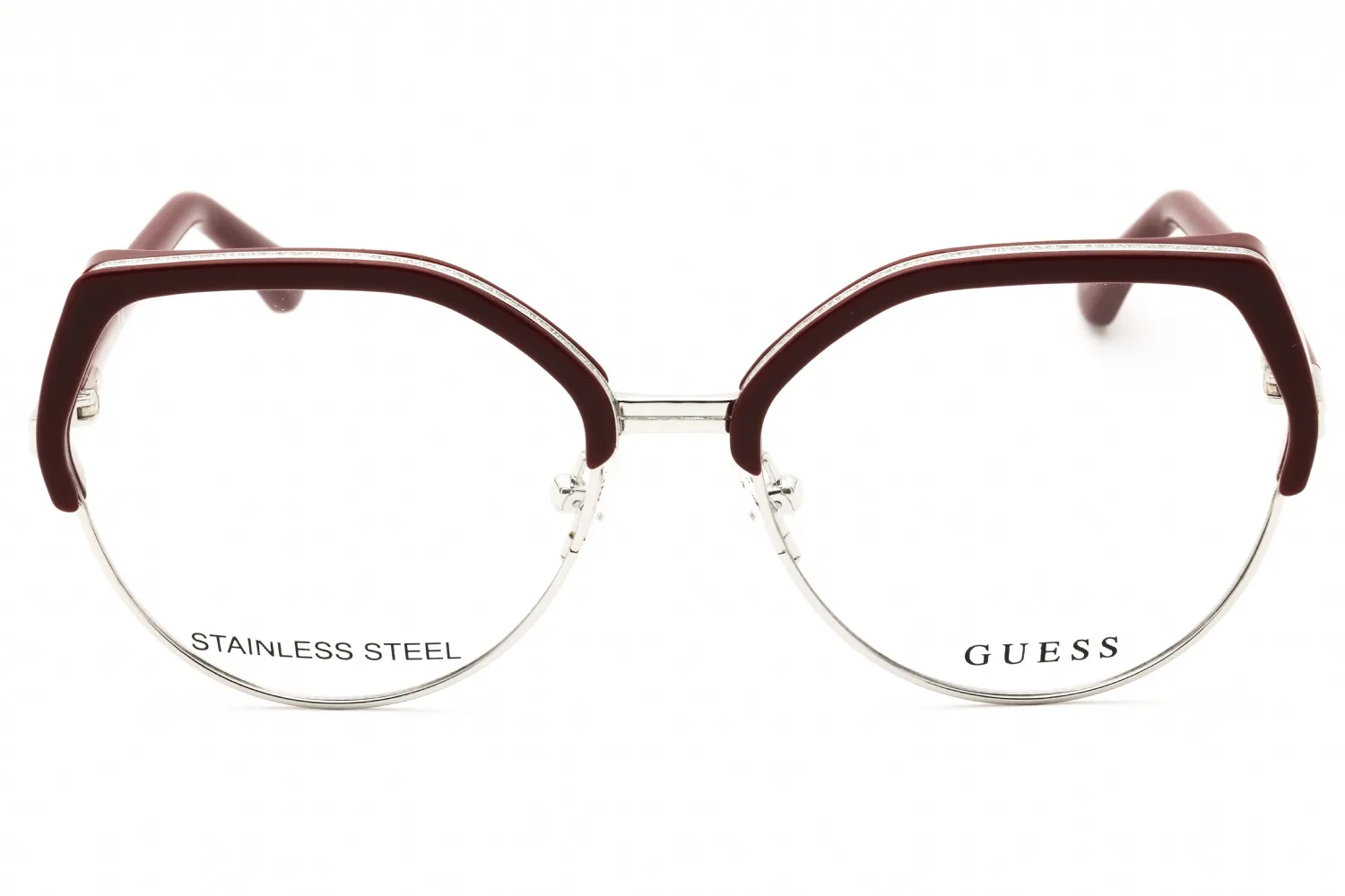 Guess GU2947 069 Eyeglasses Shiny Bordeaux 54mm Women 2