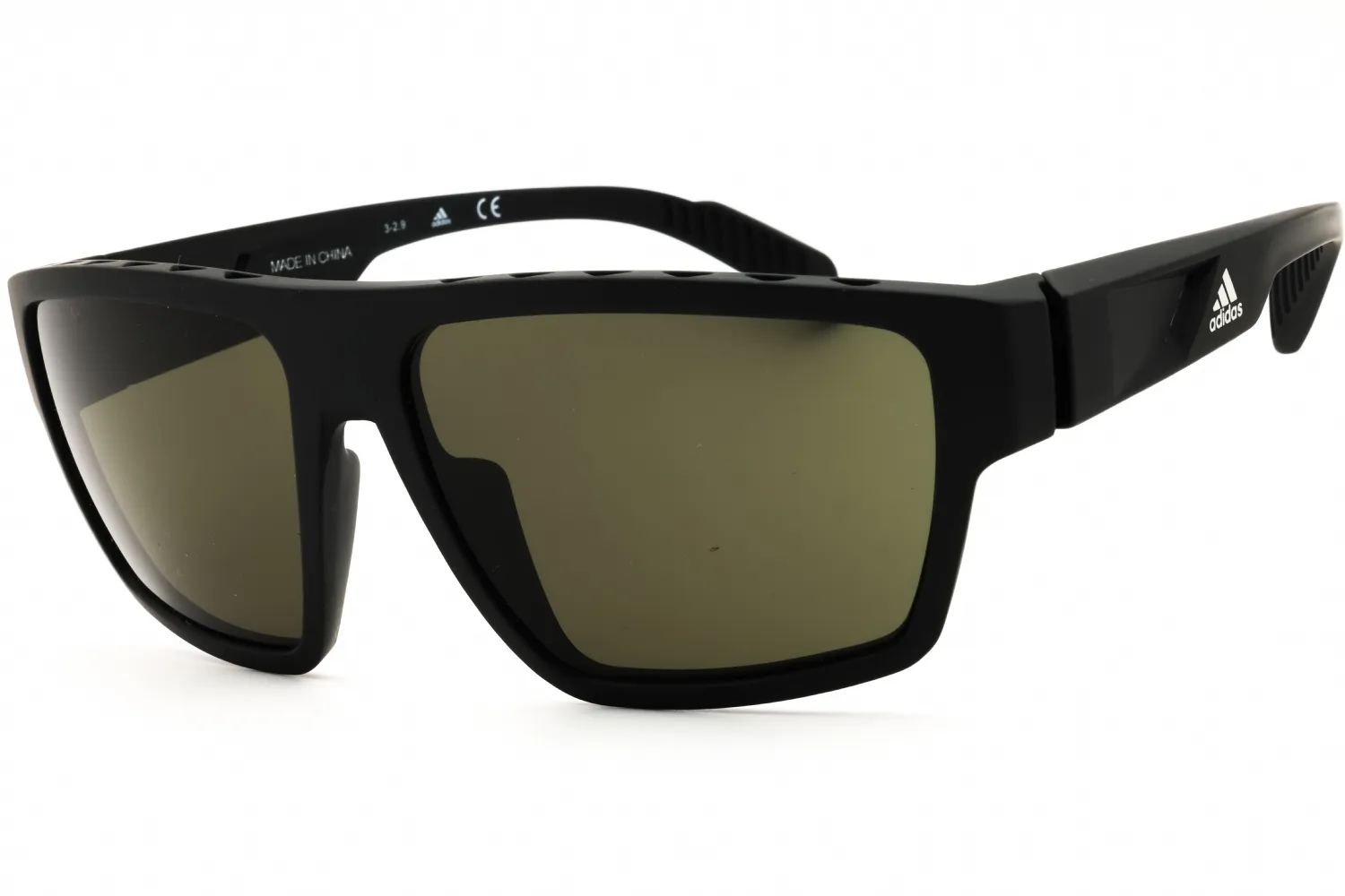 Adidas SP0008 02N Sunglasses Matte Black 61mm Men