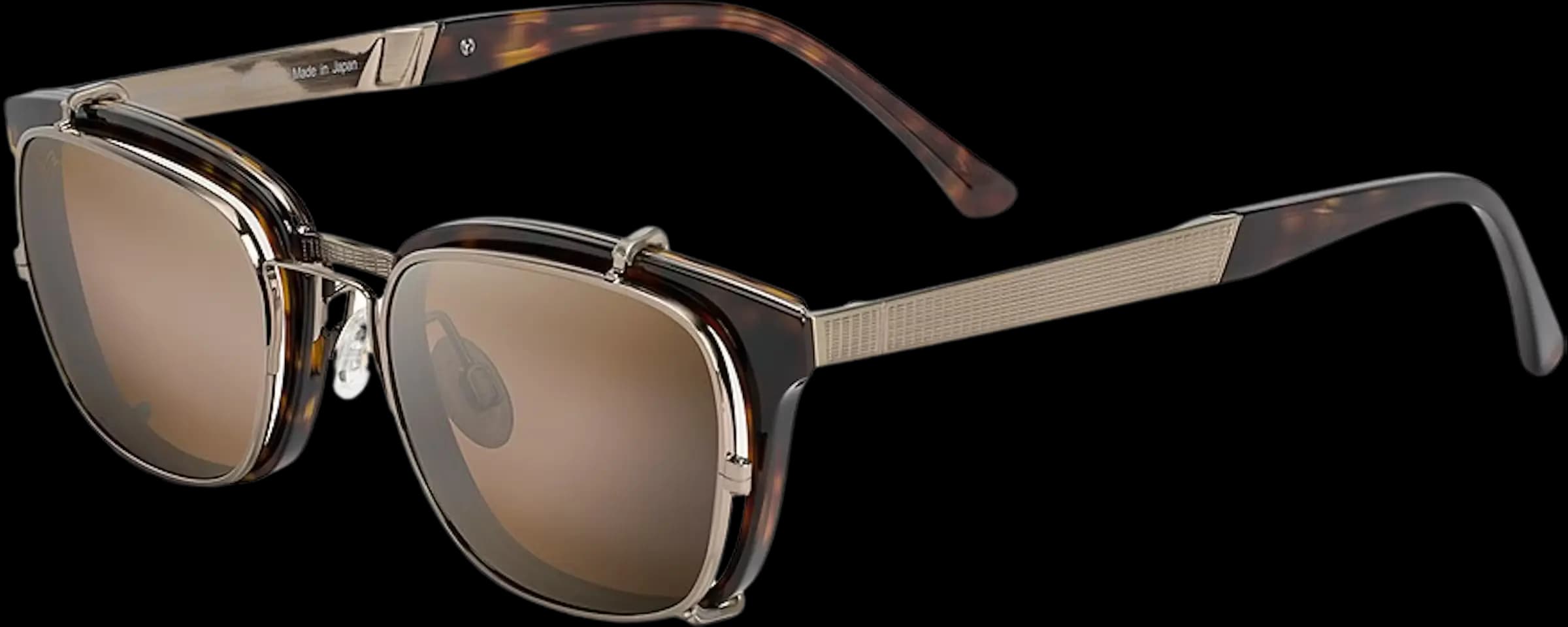 Maui Jim Caspian MJ754 10 Sunglasses Tortoise 48mm Unisex