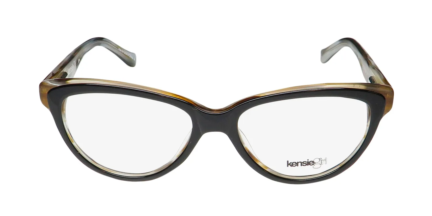 Kensie Glee bk Eyeglasses Black 49mm 3