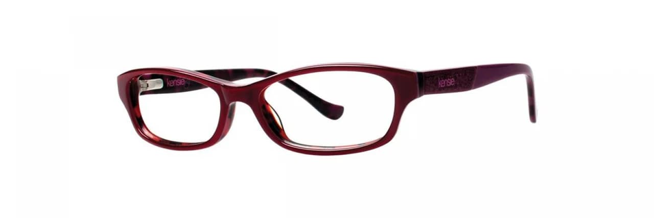 Kensie Peace Eyeglasses Maroon 46mm Kids