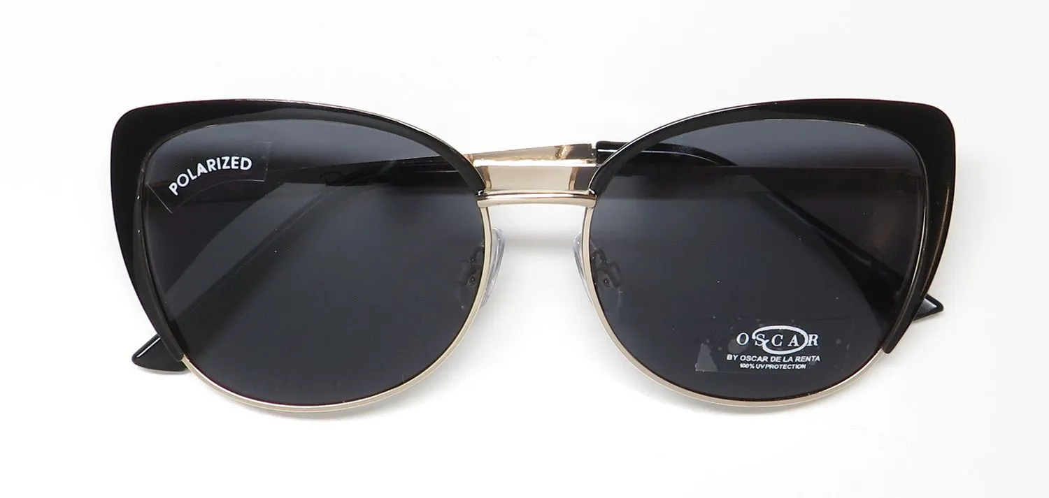 Oscar de la Renta Oscar 3077 701 Sunglasses Gold 56mm 2