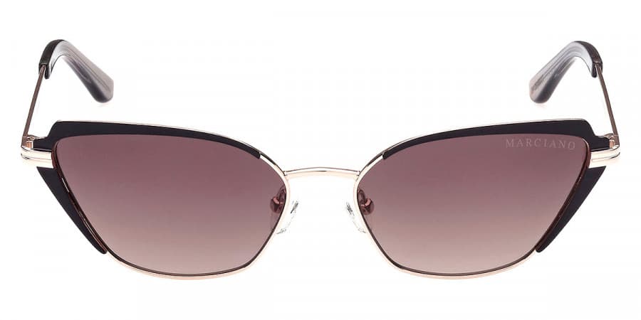 Marciano GM0818 32F Sunglasses Black Gold 56mm Women 2