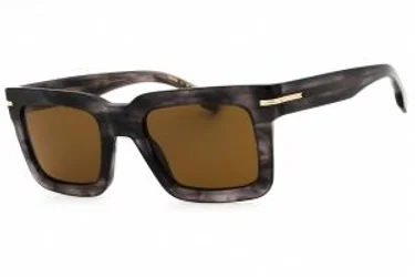 HUGO BOSS BOSS 1501/S 2W8 Sunglasses Grey Horn 51mm
