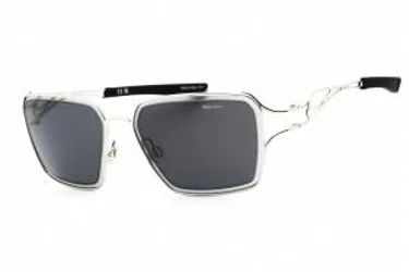 Nike NIKE VEIL PRISM EV24049 040 Sunglasses Silver 57mm