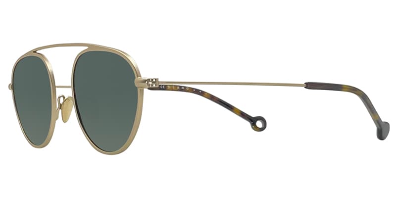Nathalie Blanc Hugo C240 Sunglasses Gold Matte 46mm Women 2