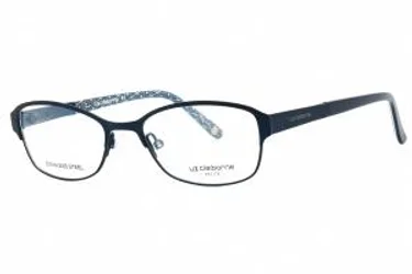 Liz Claiborne L 455 0E8W 00 Eyeglasses Smtt Navy 50mm