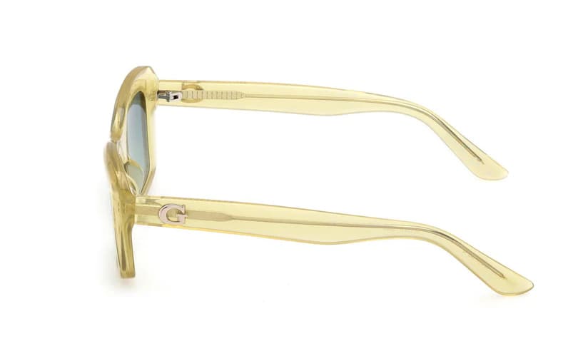 Guess GU00195 39P Sunglasses Shiny Yellow 52mm Women 3