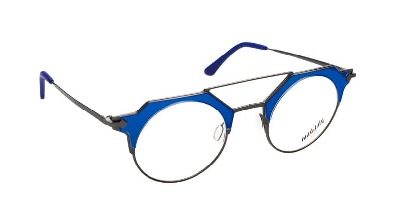Mad in Italy Orlando B03 Eyeglasses Medium Blue 44mm Women