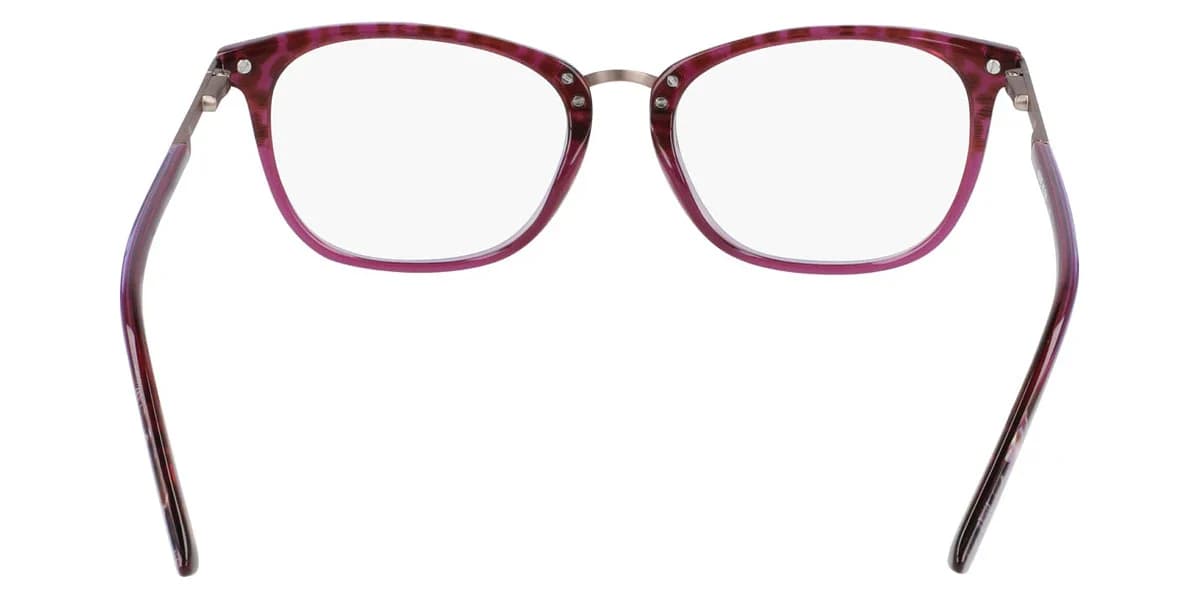 Anne Klein AK5089 650 Eyeglasses Merlot Animal 52mm Women 4