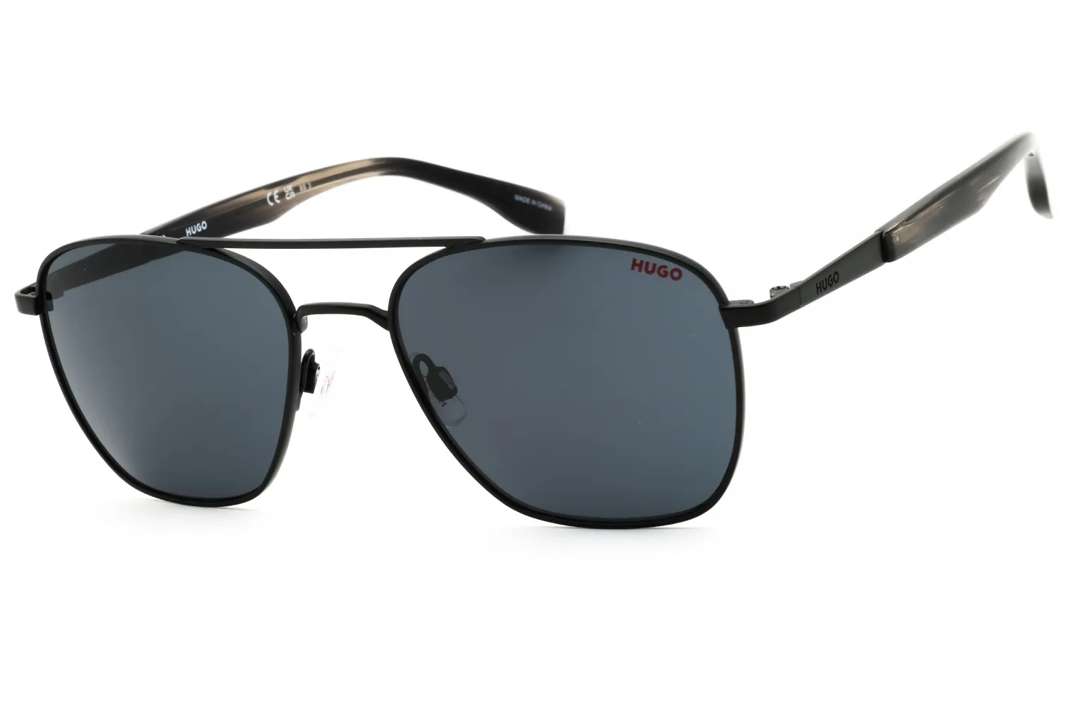 Hugo HG 0330/S 0003 IR Sunglasses Mtt Black 55mm Men
