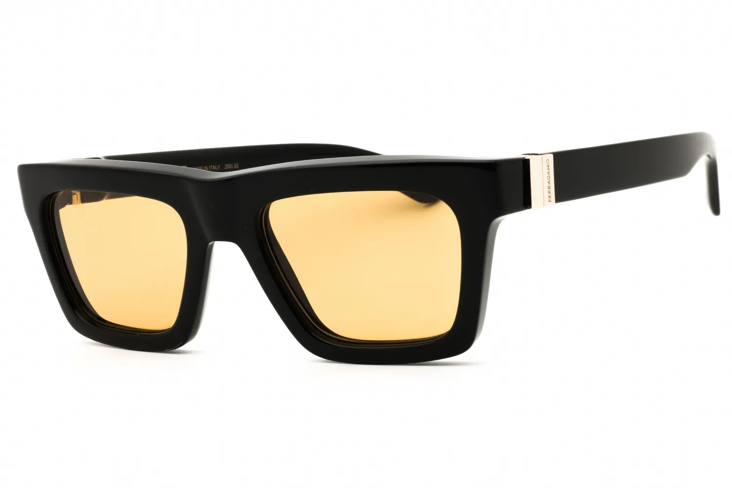 Salvatore Ferragamo SF2071S 011 Sunglasses Black 54mm Men