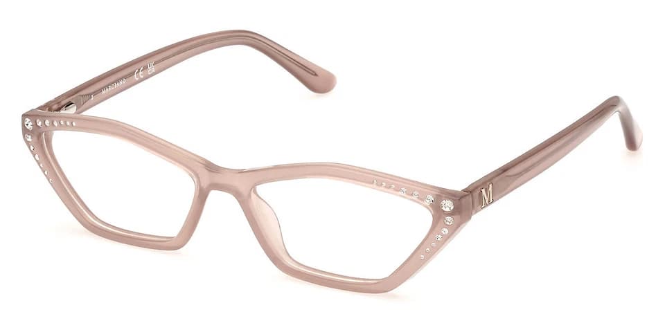 Marciano GM50002 059 Eyeglasses Beige 54mm Women