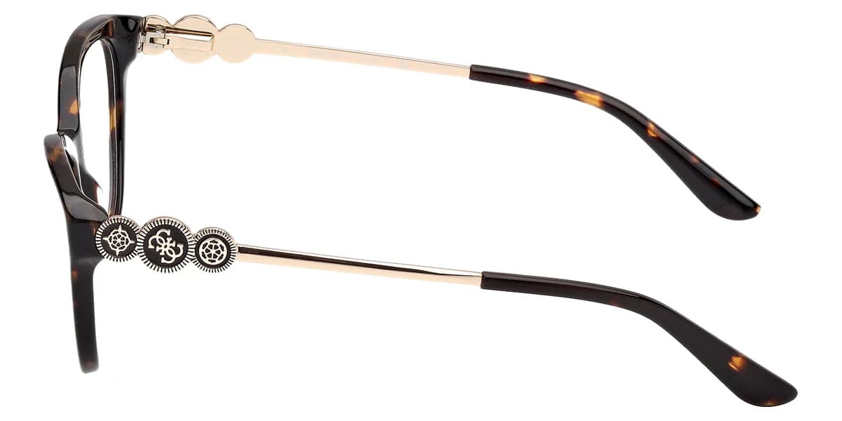 Guess GU50230 052 Eyeglasses Dark Havana 50mm Women 3