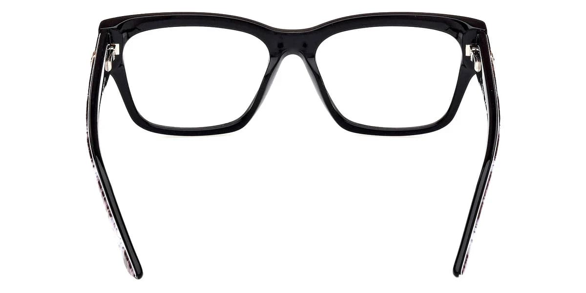 Guess GU50126 001 Eyeglasses Shiny Black 53mm Women 4