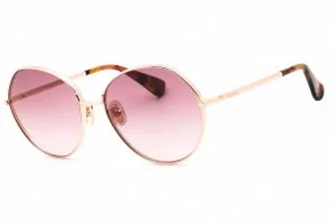 Max Mara MM0096 28Z Sunglasses Shiny Rose Gold 57mm