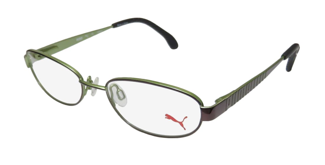 Puma PU15420 Eyeglasses Green 49mm Kids