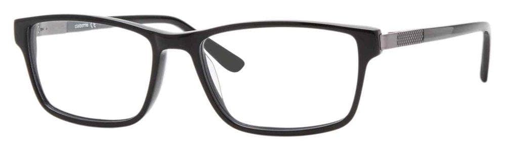 Liz Claiborne CB 319 0807 Eyeglasses Black 56mm Men