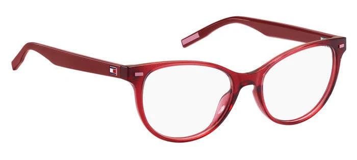 Tommy Hilfiger TH 1928 0DXL Eyeglasses Red Glitter 48mm Women 3