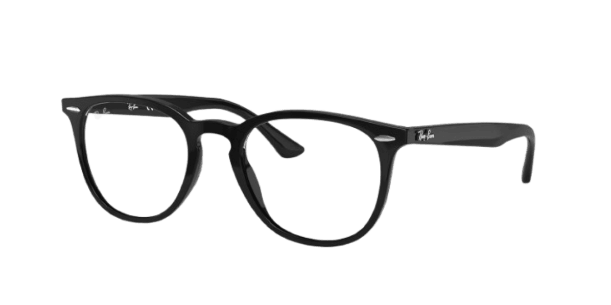 Ray-Ban RB7159 2000 RX7159 Eyeglasses Black 50mm Unisex