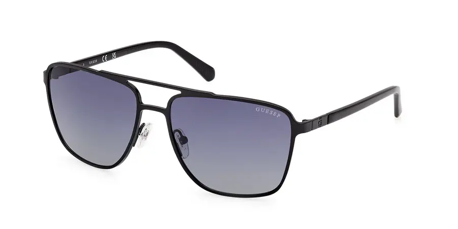 Guess GU00210 02D Sunglasses Matte Black 60mm Men