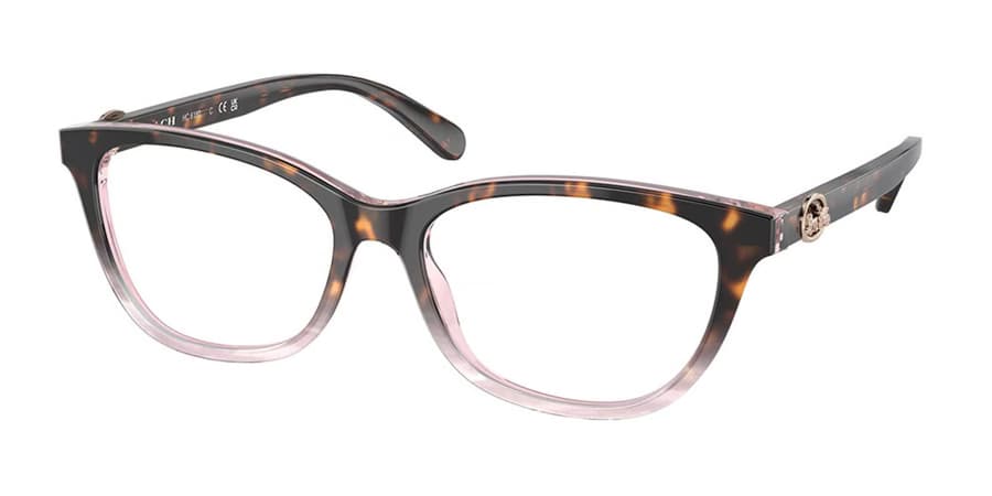 Coach 0HC6180F 5650 Eyeglasses Faded Pink Tortoise 54mm Women