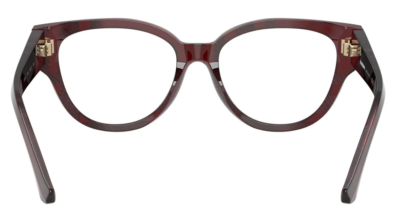 Burberry 0BE2421 4115 Eyeglasses Checkered Red 51mm Women 4
