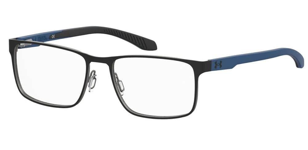 UNDER ARMOUR UA5064/G 0D51 Eyeglasses Black Blue 55mm Men