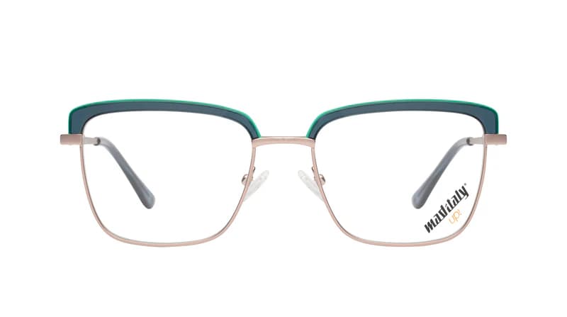 Mad in Italy Pasolini Eyeglasses Dark Slate Grey 54mm Unisex 2