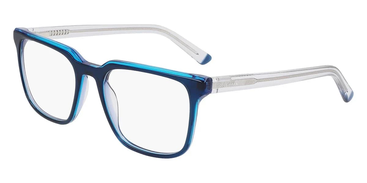 Cole Haan CH4506 416 Eyeglasses Blue Crystal 52mm Men