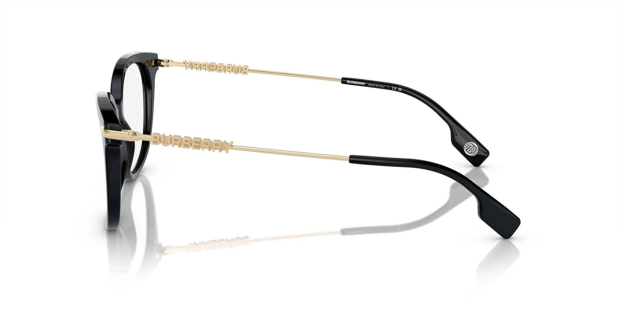 Burberry 0BE2391 3001 Eyeglasses Black 53mm Women 3