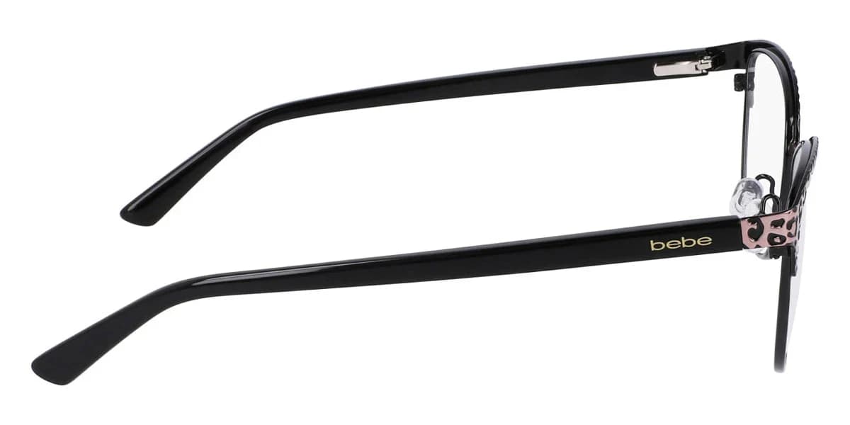 Bebe BB5202 770 Eyeglasses Rose Gold Animal 53mm Women 5