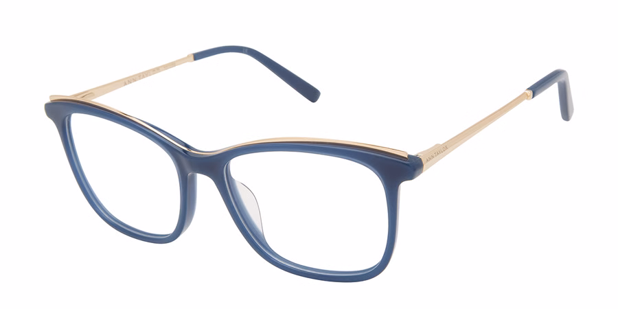 Ann Taylor ATP817 C03 Eyeglasses Blue Light Gold 49mm Women