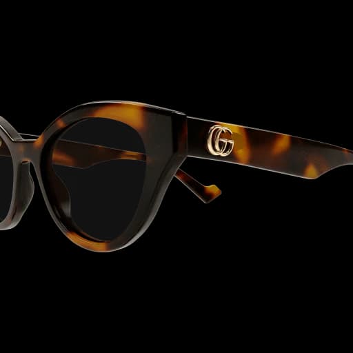 Gucci GG0959O 004 Eyeglasses Havana 51mm Women 2