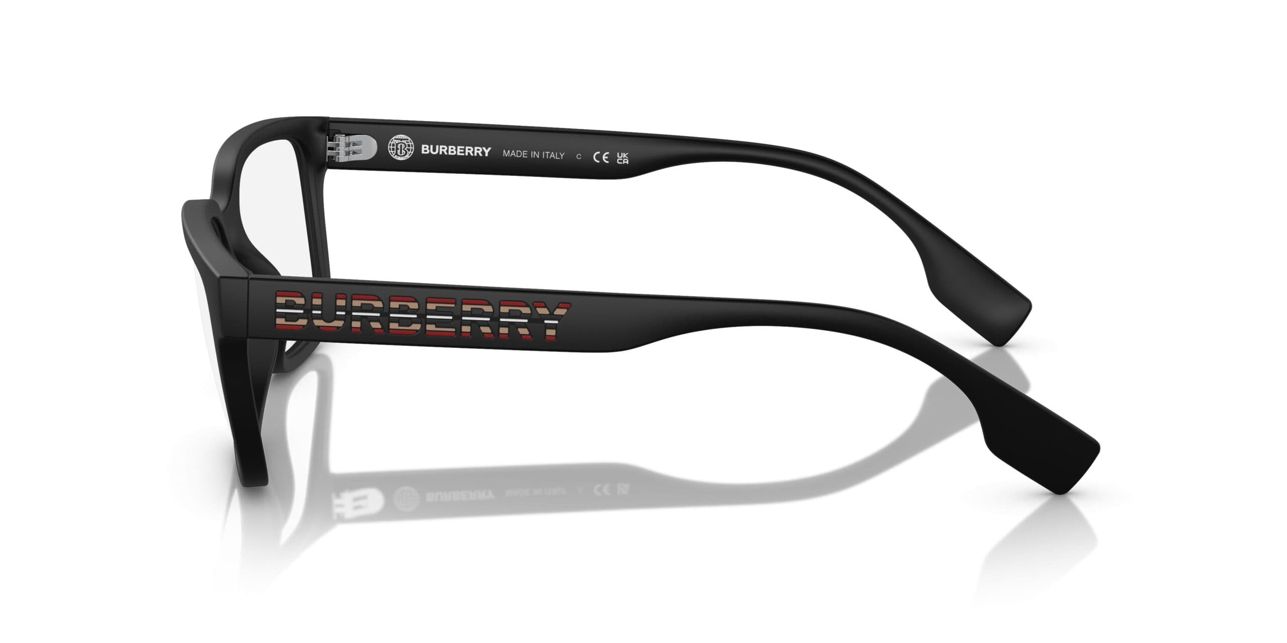 Burberry 0BE2379U 3464 Eyeglasses Matte Black 57mm Men 2