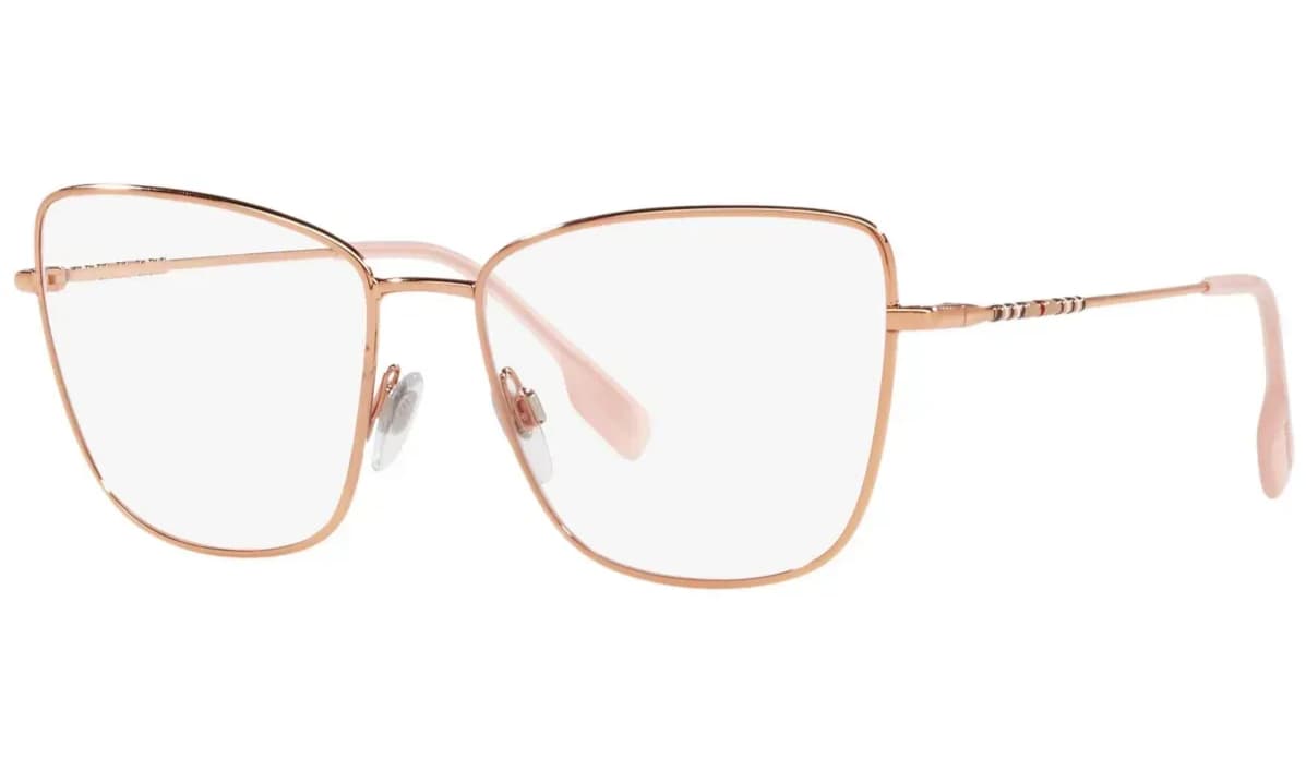Burberry BE1367 BEA Eyeglasses Rose Gold 53mm Women