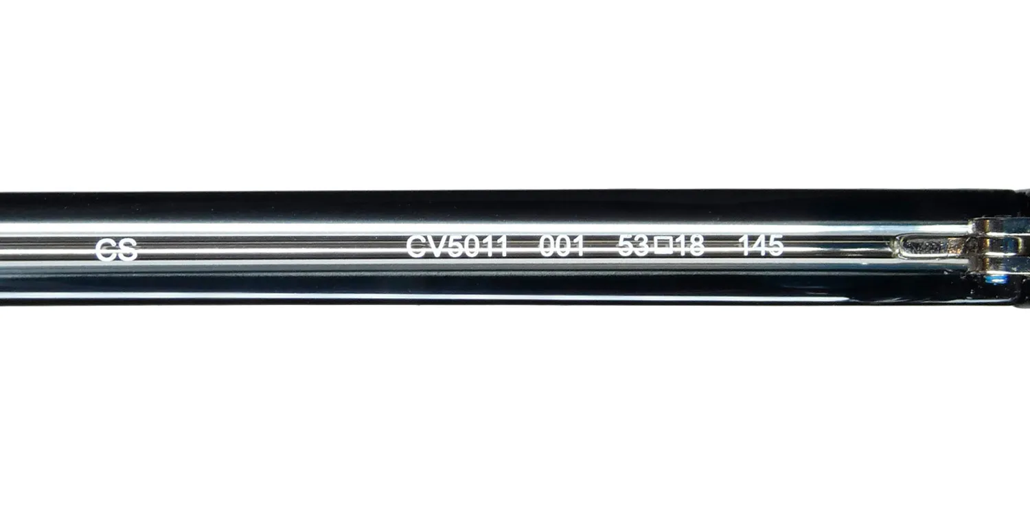 Converse CV5011 001 Eyeglasses Black 53mm 8