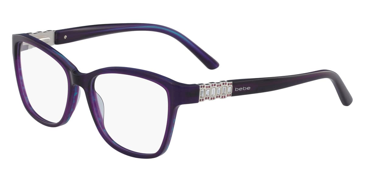 Bebe BB5152 500 Eyeglasses Plum 53mm Women