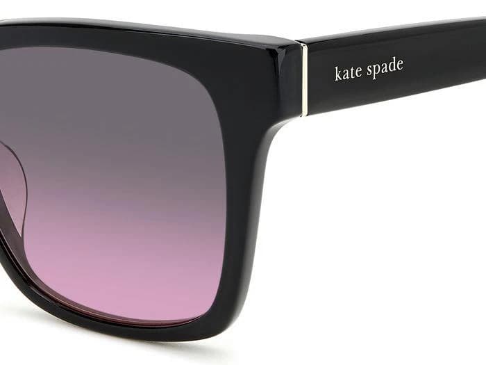 Kate Spade HARLOW/G/S/US 0807 Sunglasses Black 55mm Women 4