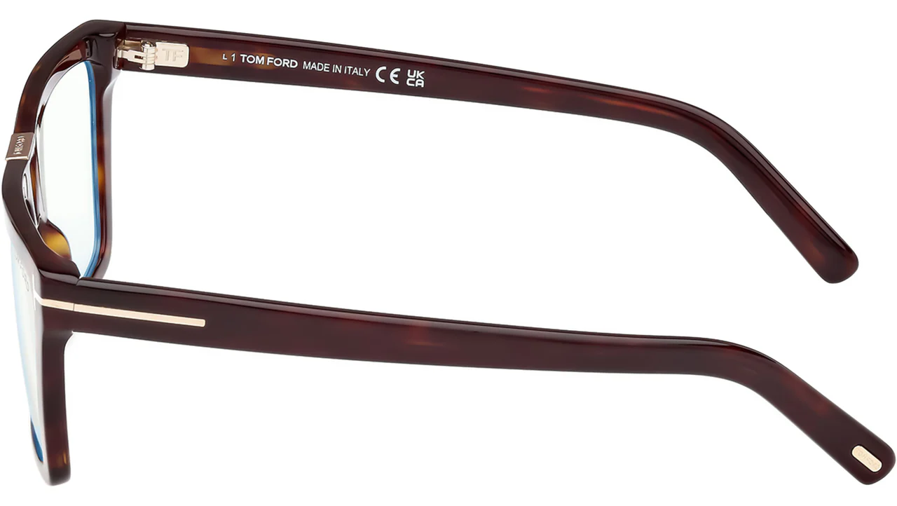 Tom Ford FT5912B 052 Eyeglasses Dark Havana 57mm Women 4
