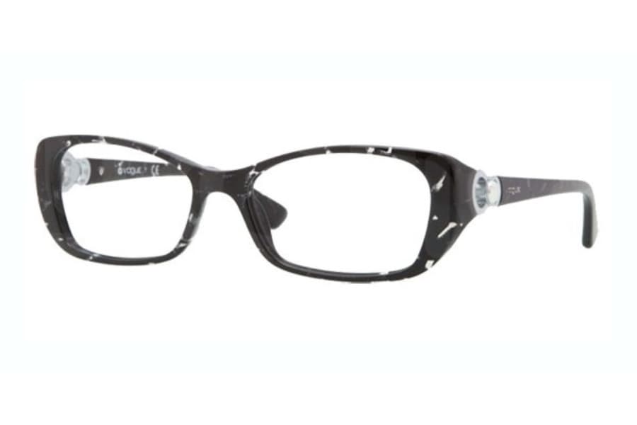 Vogue VO2808H 1567 Eyeglasses Black Clear 51mm Women