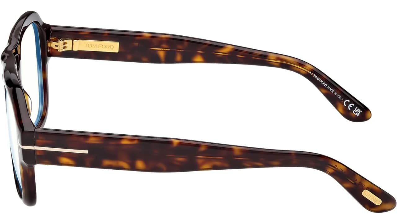 Tom Ford FT6085B 052 Eyeglasses Dark Havana 54mm Men 4